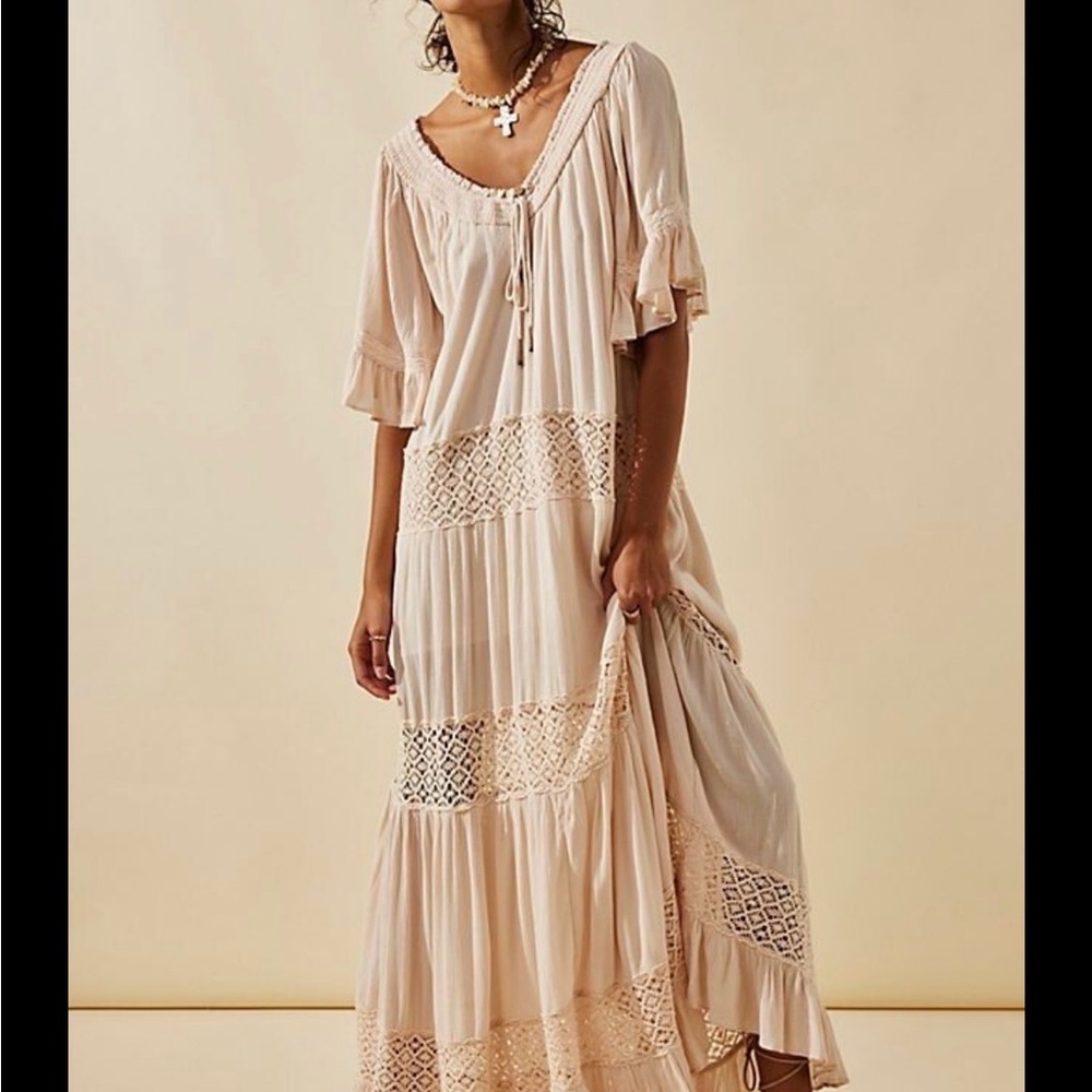 Free people dream on bohemian dress